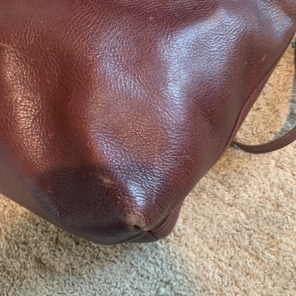 Madewell Zip Top Transport Satchel in Cabernet - Picture 10 of 13
